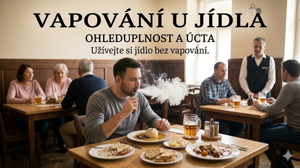 Vapování u jídla